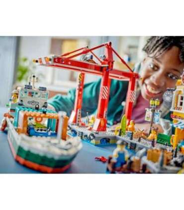 LEGO CITY 60422 Seaside Harbour with Cargo Ship