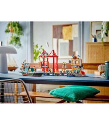 LEGO CITY 60422 Seaside Harbour with Cargo Ship