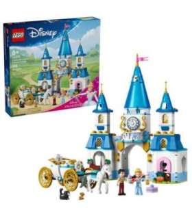 LEGO DISNEY PRINCESS 43275 Cinderella's Castle and Horse Carriage