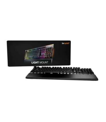 be quiet! Light Mount Silent Tactile US ANSI keyboard Gaming USB QWERTY US English Black