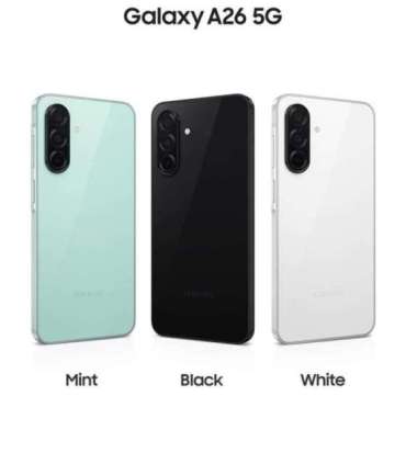 Samsung Galaxy A26 5G 17 cm (6.7") Dual SIM Android 15 USB Type-C 6 GB 128 GB 5000 mAh Black