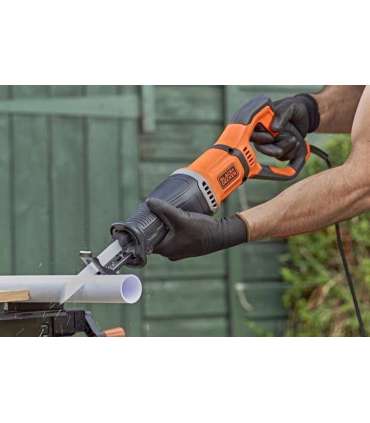 BLACK & DECKER Reciprocating Saw with Kit Box BES301K-QS 750 W