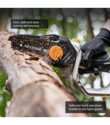 Batavia B.V. 18V Nexxsaw Cordless One-Hand Chainsaw 6'' V3 - Without Battery and Charger Chainsaw