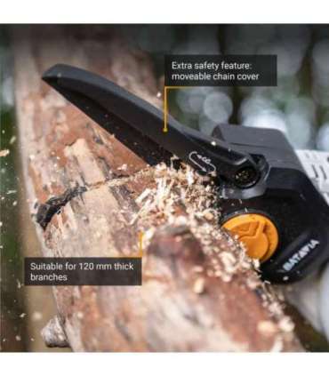 Batavia B.V. 18V Nexxsaw Cordless One-Hand Chainsaw 6'' V3 - Without Battery and Charger Chainsaw