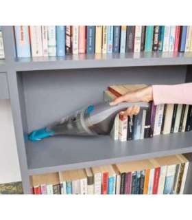 Black & Decker NVC215WA-QW handheld vacuum Blue, Silver Bagless