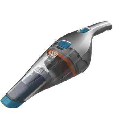 Black & Decker NVC215WA-QW handheld vacuum Blue, Silver Bagless