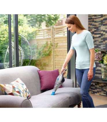 Black & Decker NVC215WA-QW handheld vacuum Blue, Silver Bagless