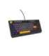 GENESIS Thor 230 TKL keyboard Gaming USB QWERTY Black, Grey, Orange