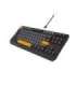 GENESIS Thor 230 TKL keyboard Gaming USB QWERTY Black, Grey, Orange