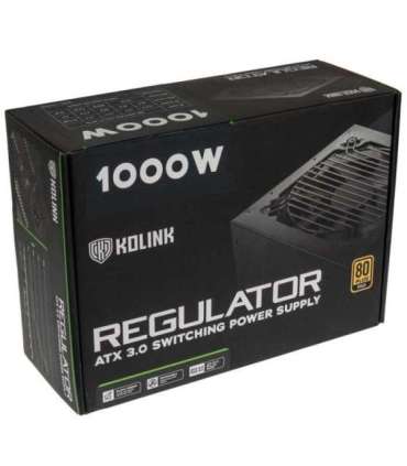 Kolink Regulator 80 PLUS Gold PSU, ATX 3.0, PCIe 5.0, modular - 1000 Watts