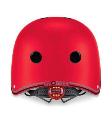 Globber Red Helmet Primo Lights, XS/S (48-53cm)