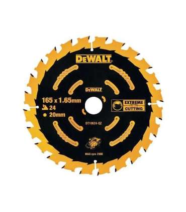 DEWALT DT10624-QZ Cutting Disc for Wood, 165 x 20 mm