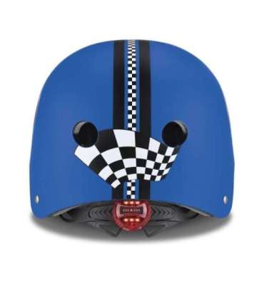 Globber Dark blue Helmet  Elite Lights Racing, XS/S (48-53 cm) 507-300