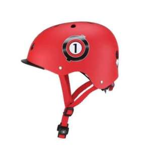 Globber Helmet Elite Lights, XS/S (48-53cm) 507-102 Red