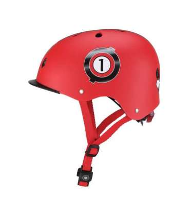 Globber Helmet Elite Lights, XS/S (48-53cm) 507-102 Red