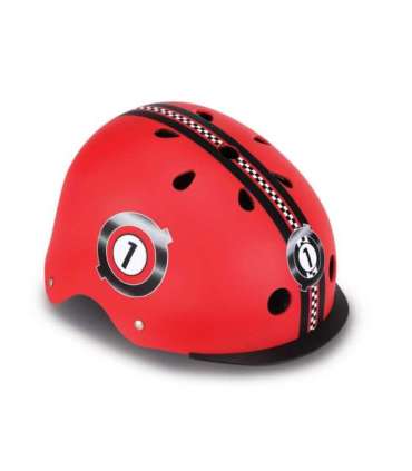 Globber Helmet Elite Lights, XS/S (48-53cm) 507-102 Red