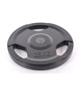 Olympic rubberized weight disk 25kg (50mm)