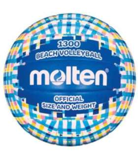 Beach volleyball ball Molten V5B1300-CB, synthetic leather Molten