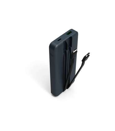 PORT CONNECT Powerbank 10 000 mAh - 2 x Built-in Cable PORT CONNECT