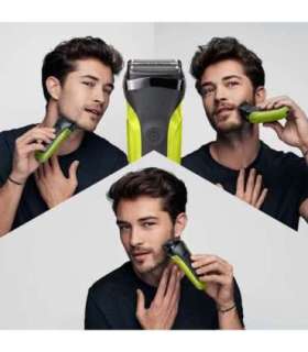 Braun Shaver 300BT Operating time (max) 30 min NiMH Green