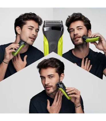 Braun Shaver 300BT Operating time (max) 30 min NiMH Green