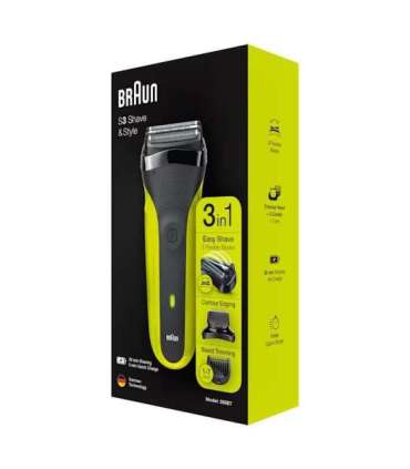Braun Shaver 300BT Operating time (max) 30 min NiMH Green