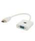 SAVIO HDMI (M) TO VGA (F) ADAPTER WHITE CL-201