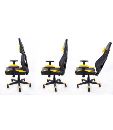 Gaming chair yellow-black BM1001