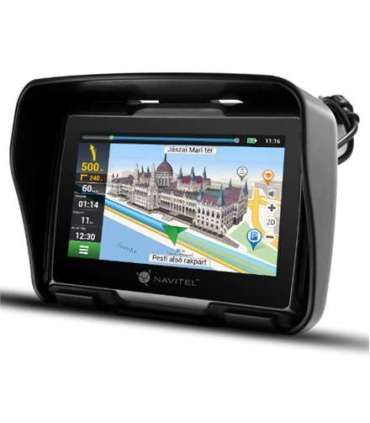 Navitel Personal Navigation Device G550 MOTO Bluetooth 4.3" TFT touchscreen pixels 480 x 272 GPS (satellite)