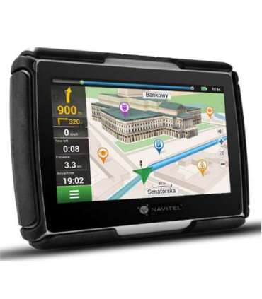 Navitel Personal Navigation Device G550 MOTO Bluetooth 4.3" TFT touchscreen pixels 480 x 272 GPS (satellite)
