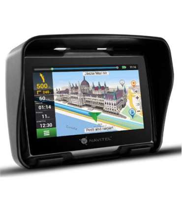 Navitel Personal Navigation Device G550 MOTO Bluetooth 4.3" TFT touchscreen pixels 480 x 272 GPS (satellite)