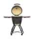 TunaBone Kamado classic 21" grill Size M Dark grey