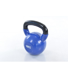 Metal Kettlebell With Vinyl Coating 16 kg