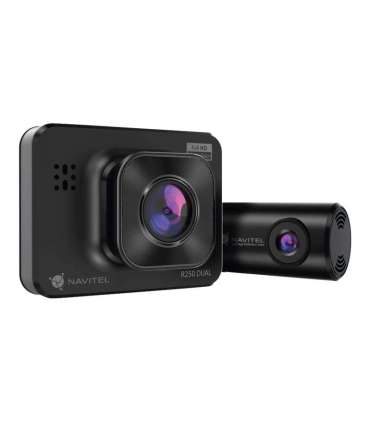 Navitel R250 DUAL Full HD Dash Cam With an Additional Rearview Camera