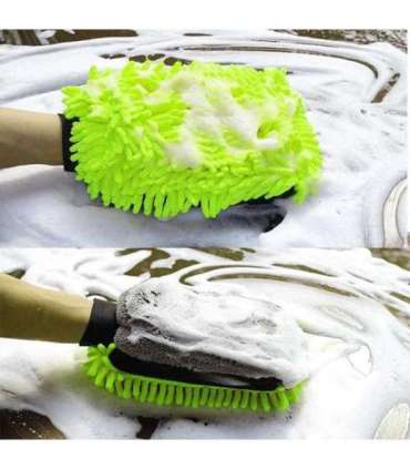 ColorWay CW-2417 Microfiber car wash and polish glove, double-sided