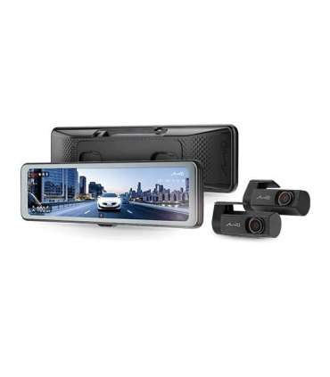 Mio MiVue R860WD, Dash Cam GPS Wi-Fi Front and rear cams synchronized for recording with an unobstructed view