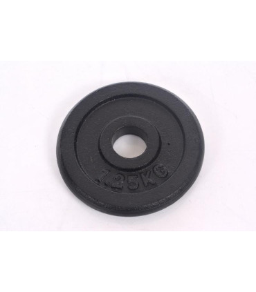 Steel weight disk for barbells and dumbbells (plate) 1,25kg (31,5mm)
