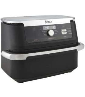 NINJA Double Air Fryer AF500EU Foodi FlexDrawer Power 2470 W Capacity 10.4 L Black
