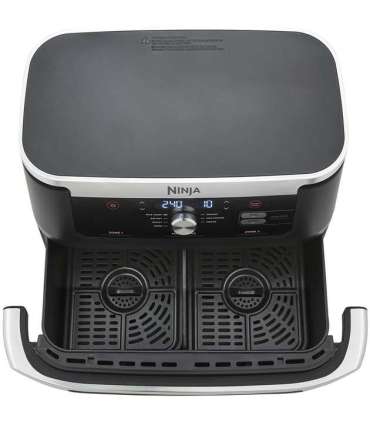 NINJA Double Air Fryer AF500EU Foodi FlexDrawer Power 2470 W Capacity 10.4 L Black