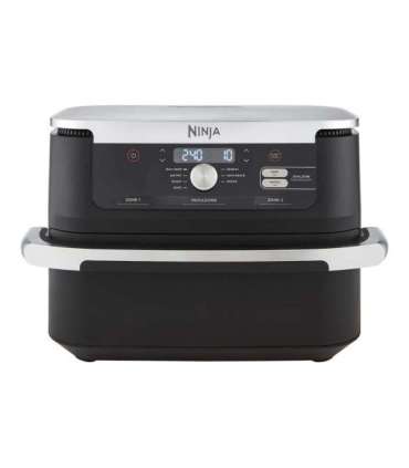 NINJA Double Air Fryer AF500EU Foodi FlexDrawer Power 2470 W Capacity 10.4 L Black