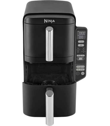 NINJA Double Stack Vertical Air Fryer with 2 Stacking Drawers SL300EU Power 2470 W Capacity 7.6 L Black