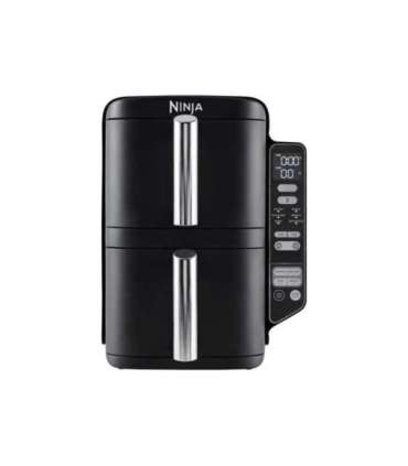 NINJA Double Stack Vertical Air Fryer with 2 Stacking Drawers SL300EU Power 2470 W Capacity 7.6 L Black