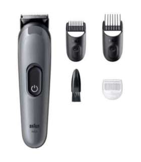 Braun 4-in-1 Grooming Kit All-in-One Series 3 AIO3500 Cordless Number of length steps 14 Black
