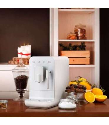 Smeg Collection Espresso Coffee Machine BCC12WHMEU White