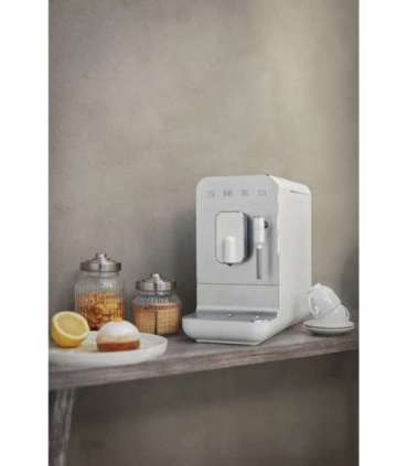 Smeg Collection Espresso Coffee Machine BCC12WHMEU White