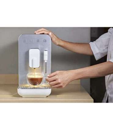Smeg Collection Espresso Coffee Machine BCC12WHMEU White