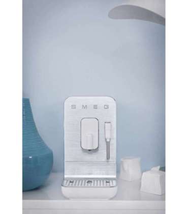 Smeg Collection Espresso Coffee Machine BCC12WHMEU White