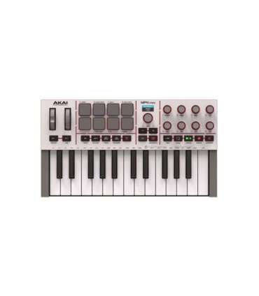 AKAI MPK Mini MK4 - MIDI controller / control keypad, white