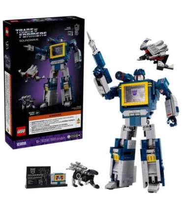 LEGO ICONS 10358 Transformers: Soundwave