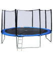 Trampoline 427 cm with safety net and ladder 14ft (4.27 m)